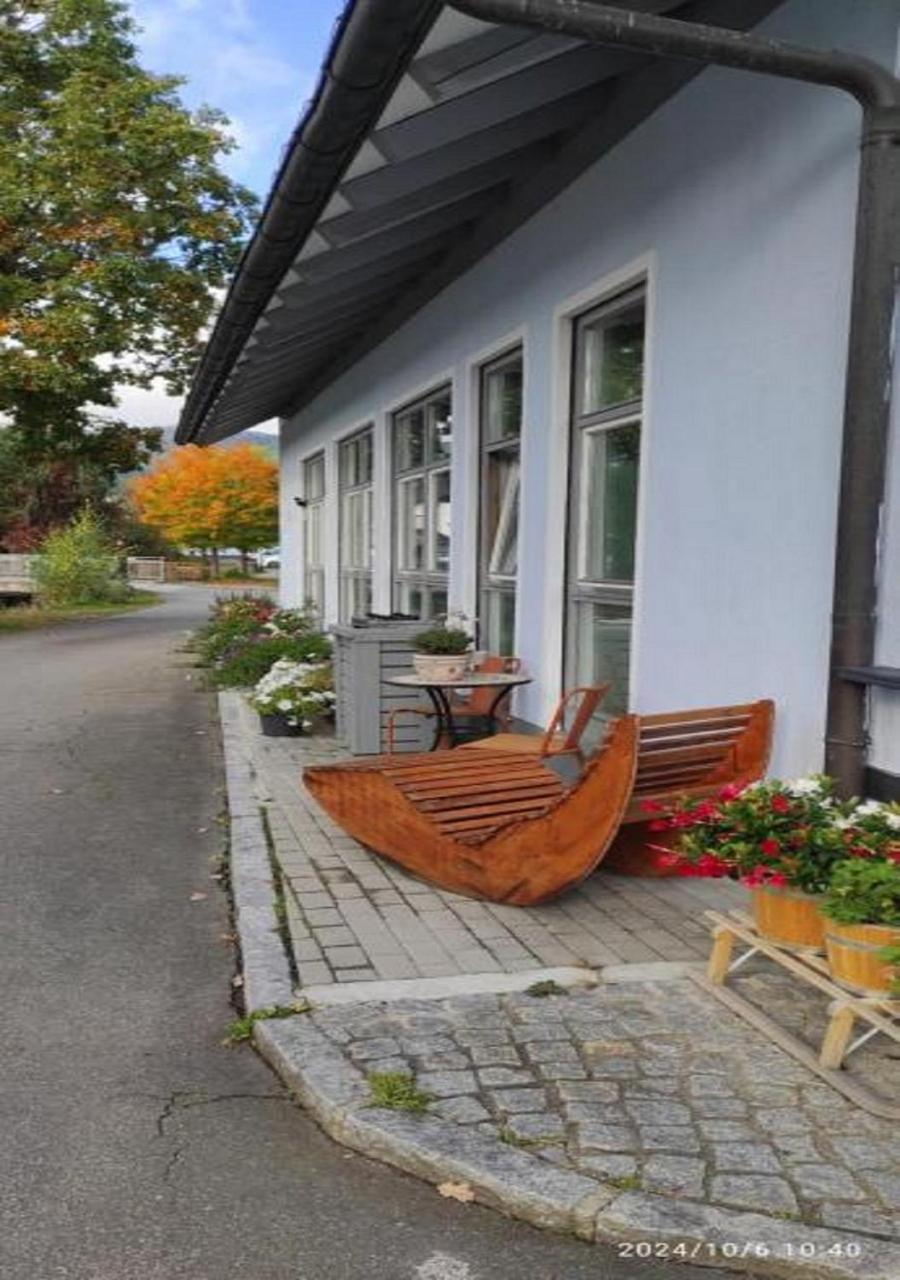 Ferienhaus am Bach Achslach Exterior foto